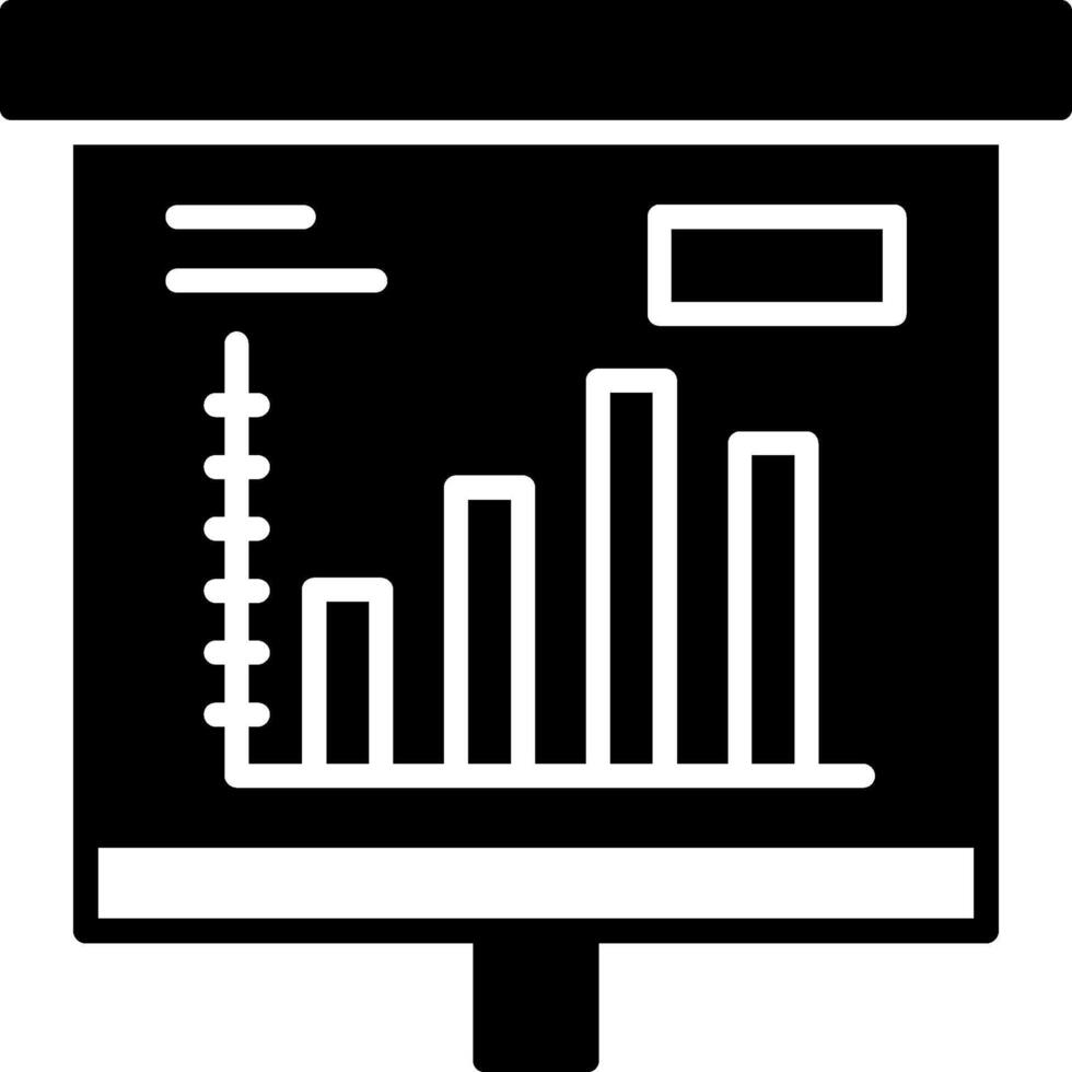 Column Chart Icon Design Symbol vector