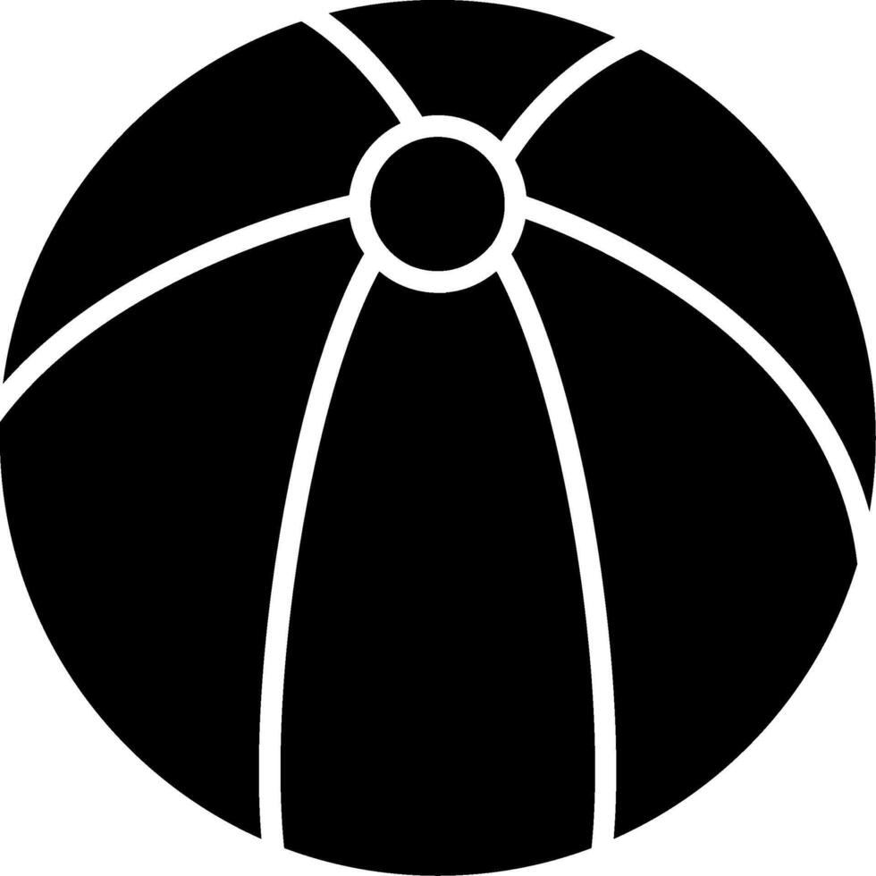 Beach ball Icon Design Symbol vector