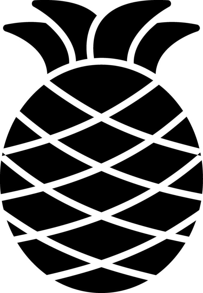 Pineapple Icon Design Symbol vector