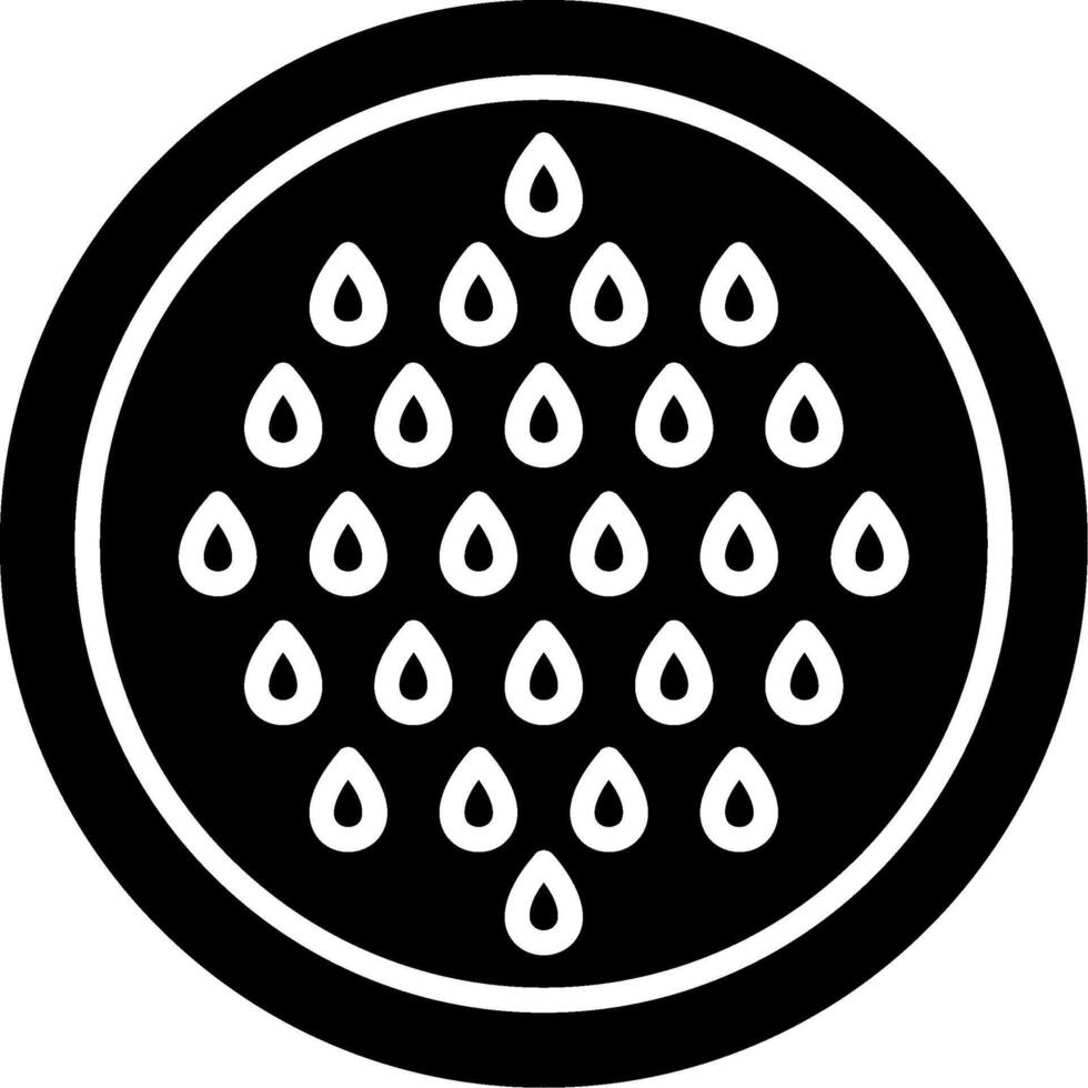 Watermelon seeds Icon Design Symbol vector