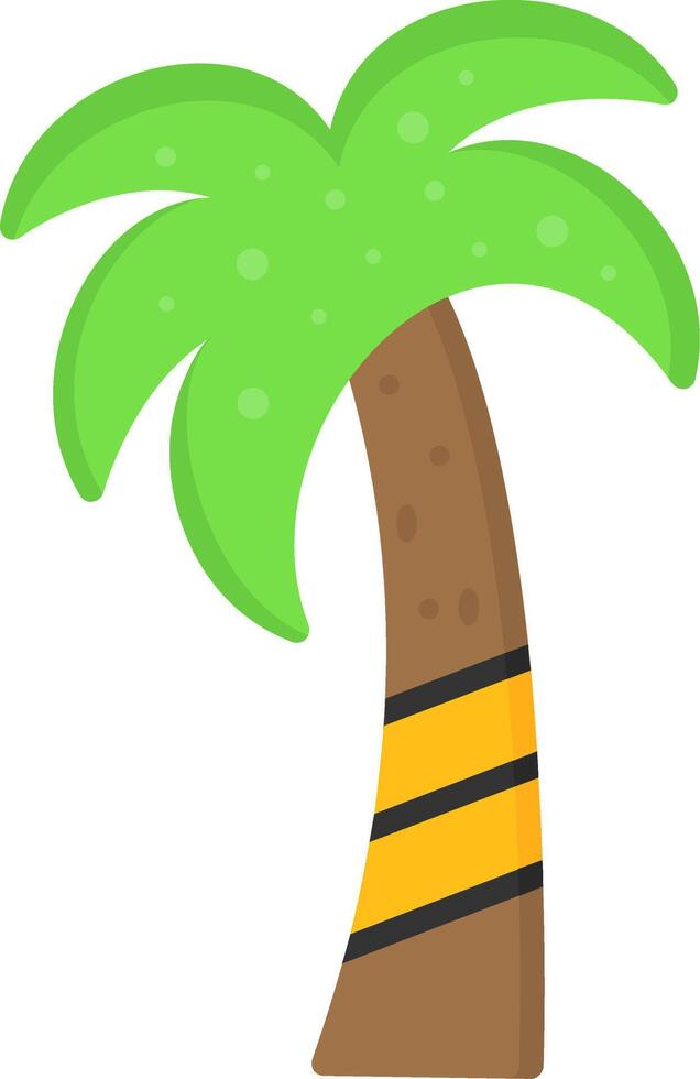 Palm tree Icon Design Symbol vector