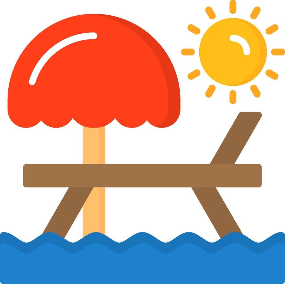 Seashore Icon Design Symbol vector