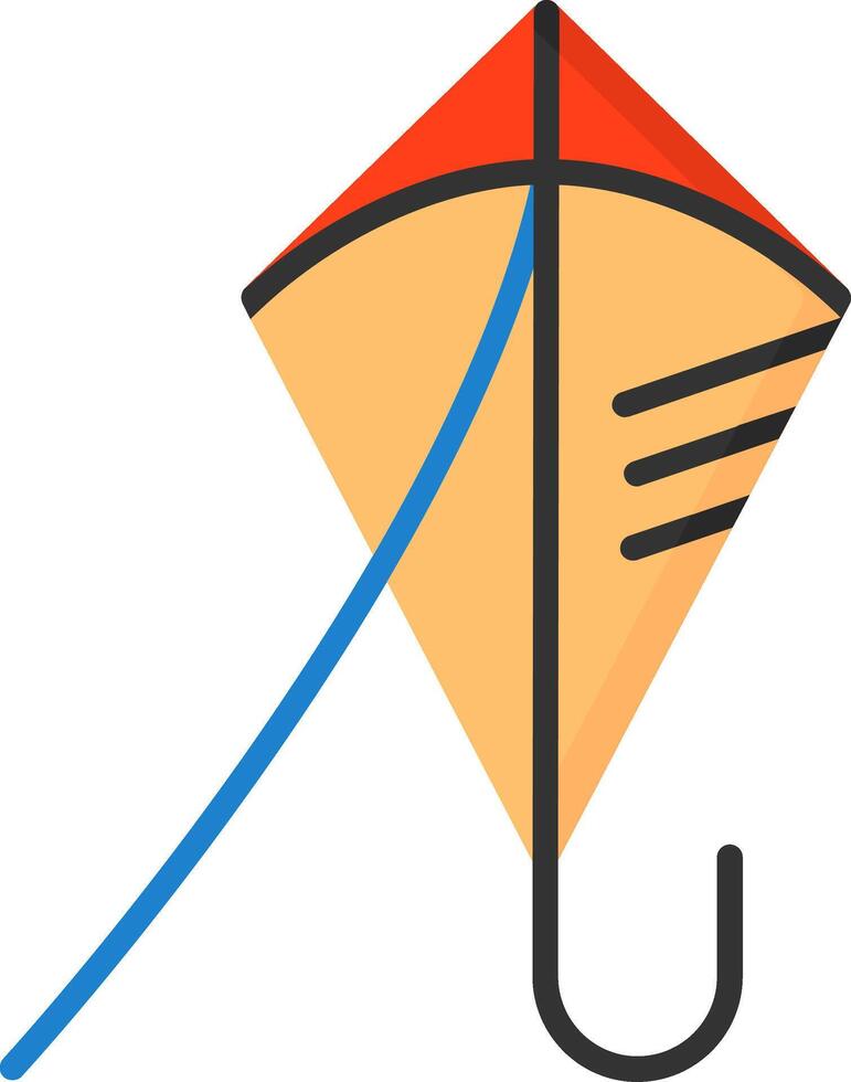 Kite Icon Design Symbol vector