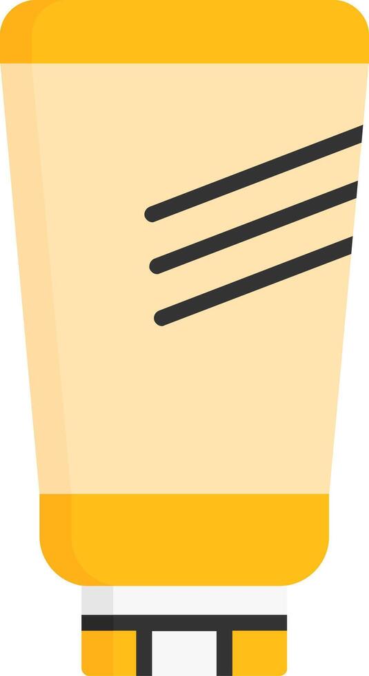 Sunscreen lotion Icon Design Symbol vector