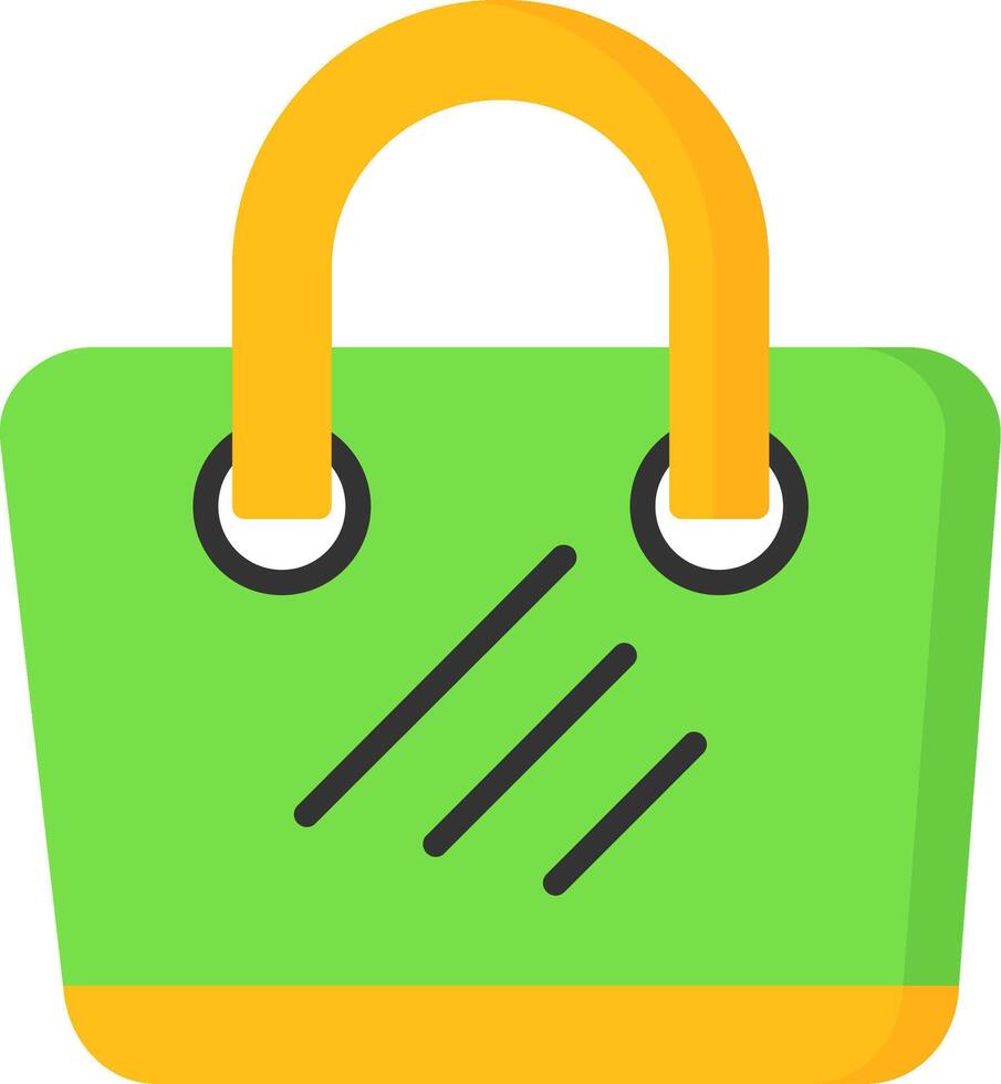 Beach bag Icon Design Symbol vector