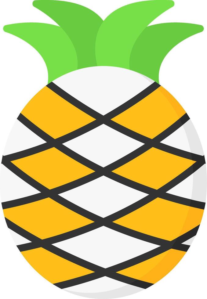 Pineapple Icon Design Symbol vector