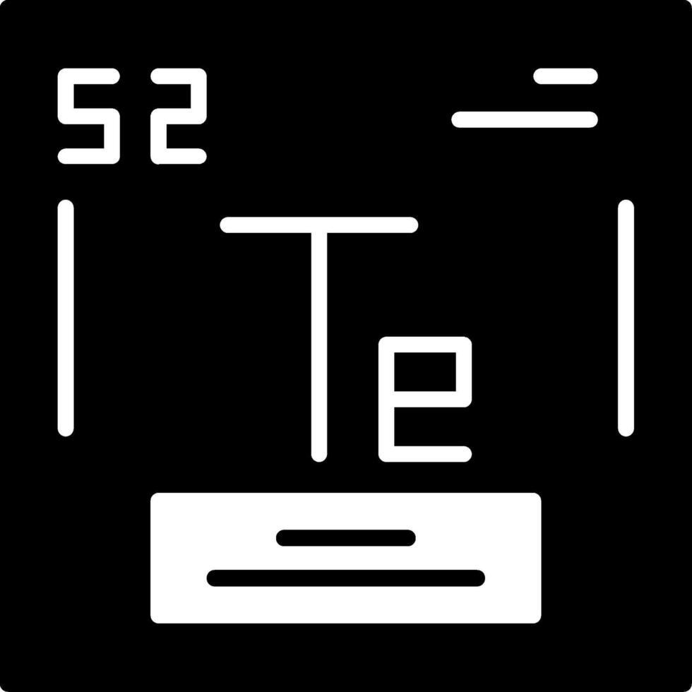 Tellurium Icon Design vector