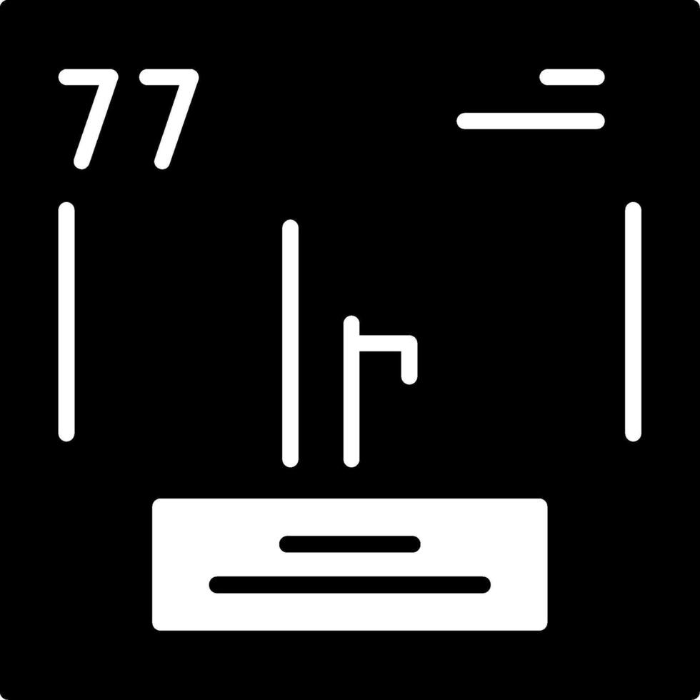 Iridium Icon Design vector