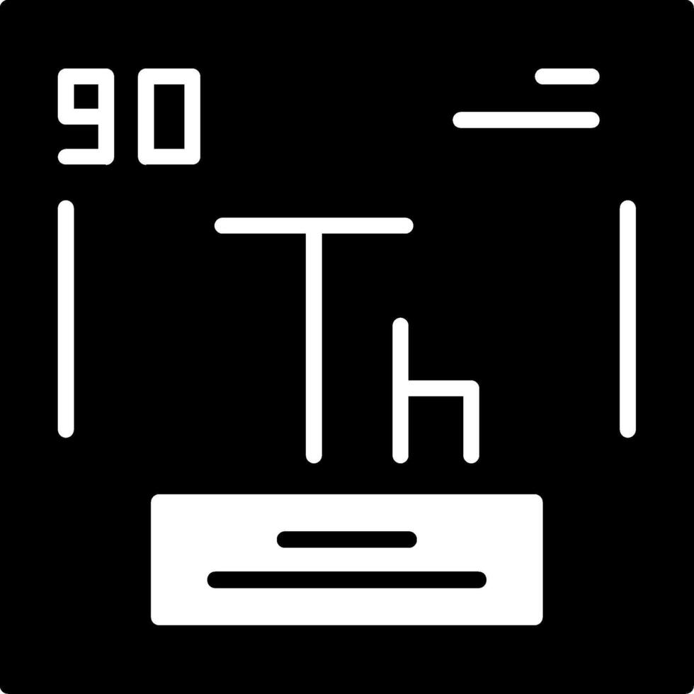 Thorium Icon Design vector