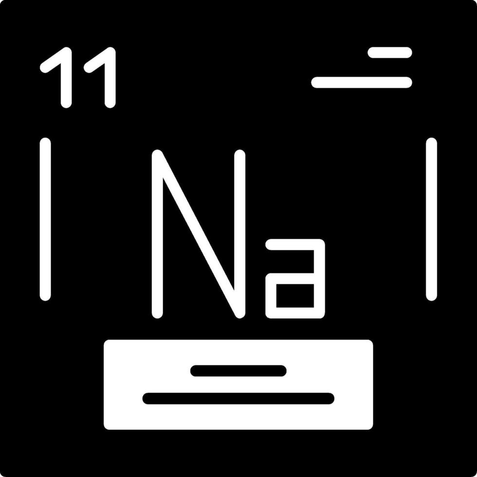 Sodium Icon Design vector