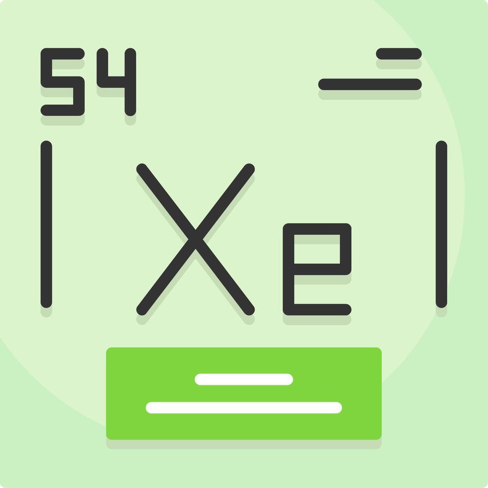 Xenon Icon Design vector