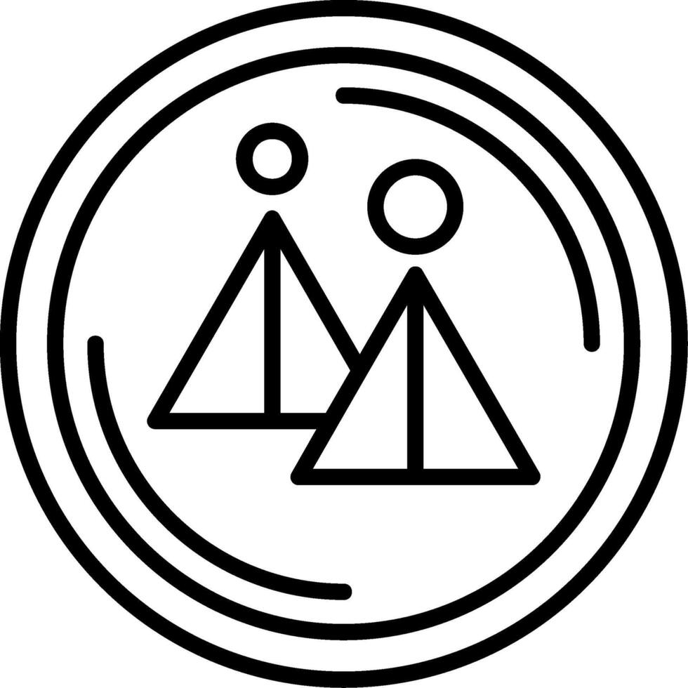 Decentraland Icon Design vector