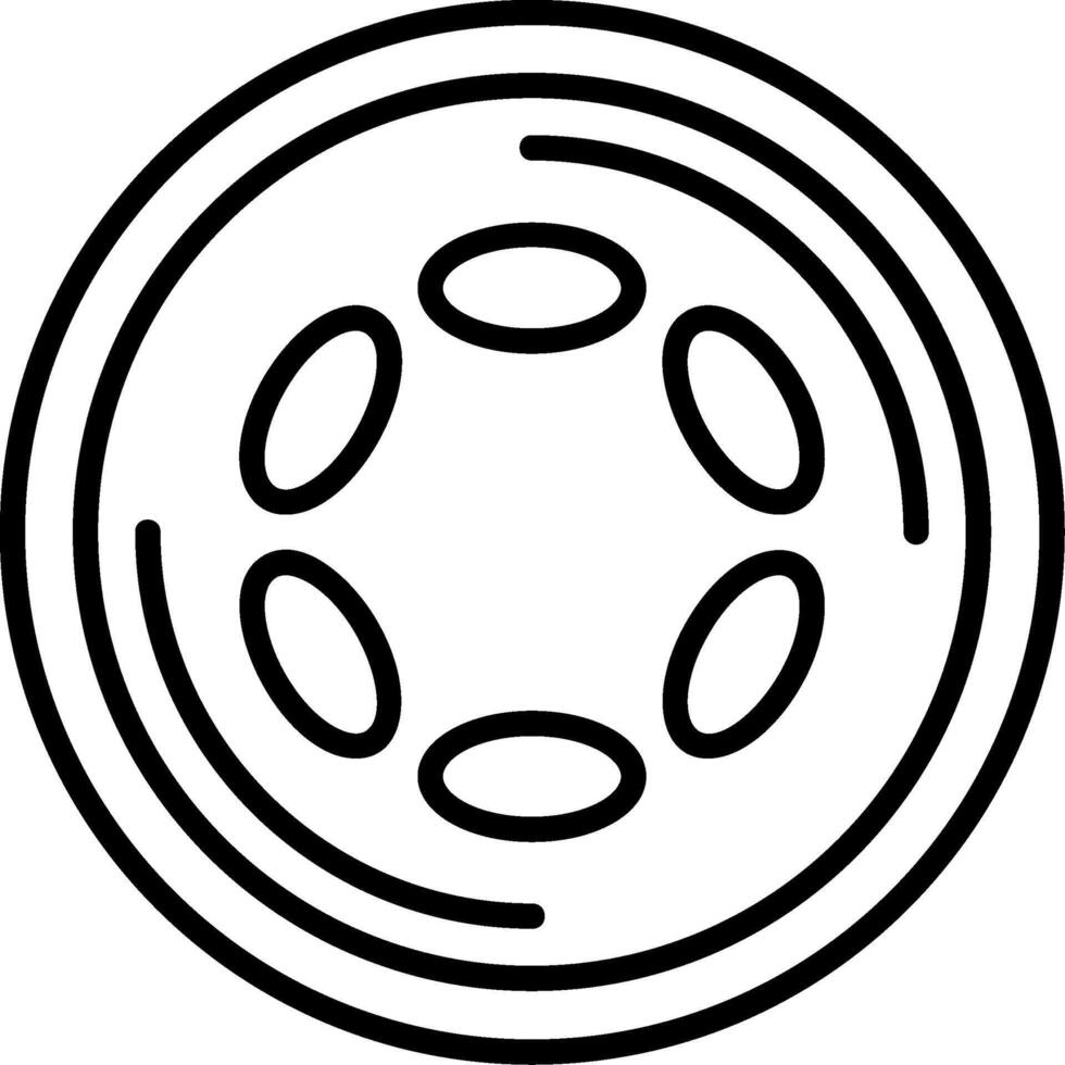 Polkadot Icon Design vector