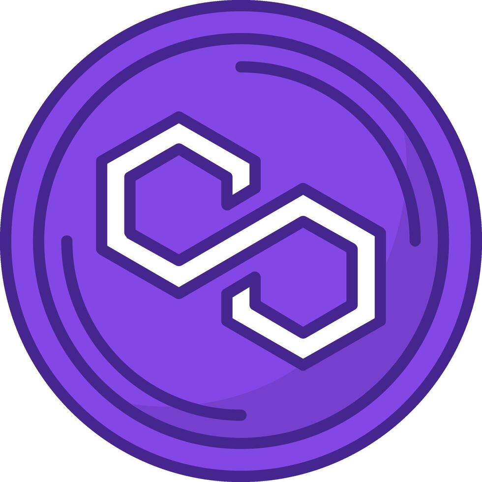 Polygon Icon Design vector