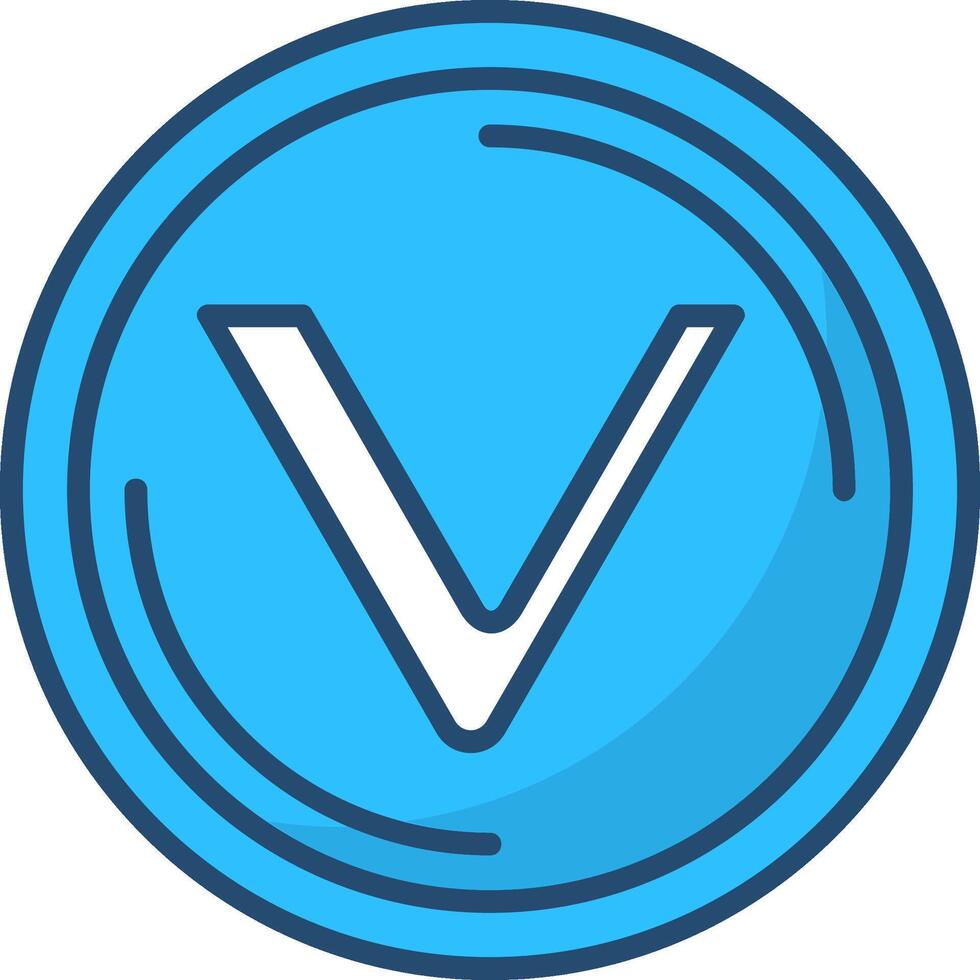 VeChain Icon Design vector