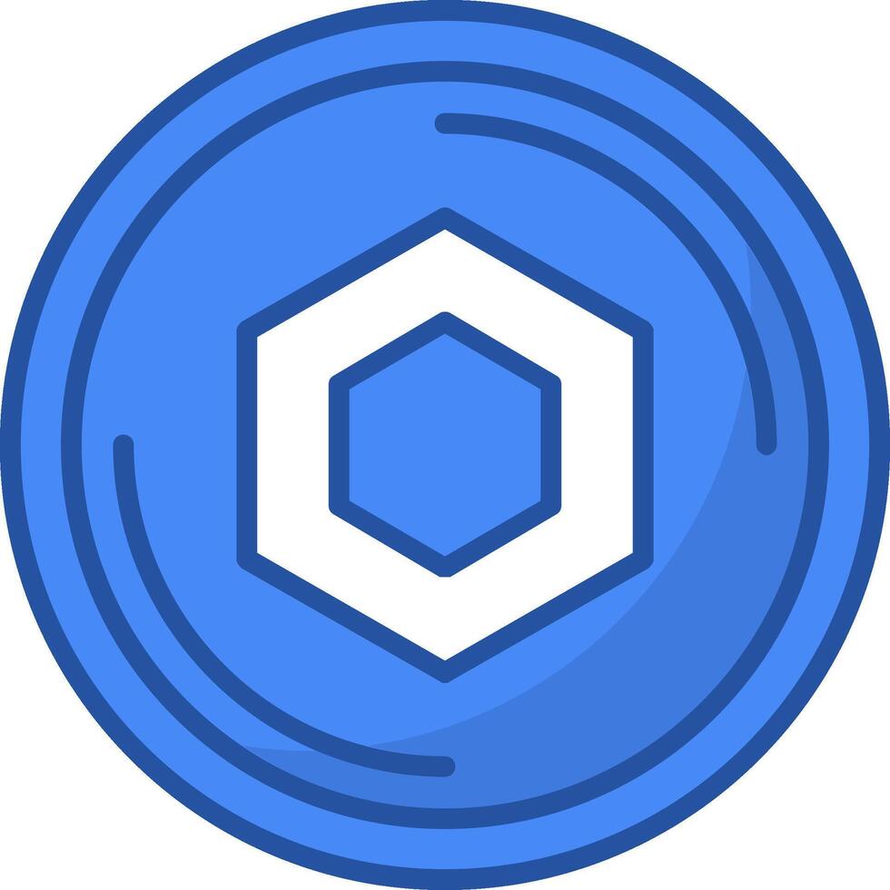 Chainlink Icon Design vector