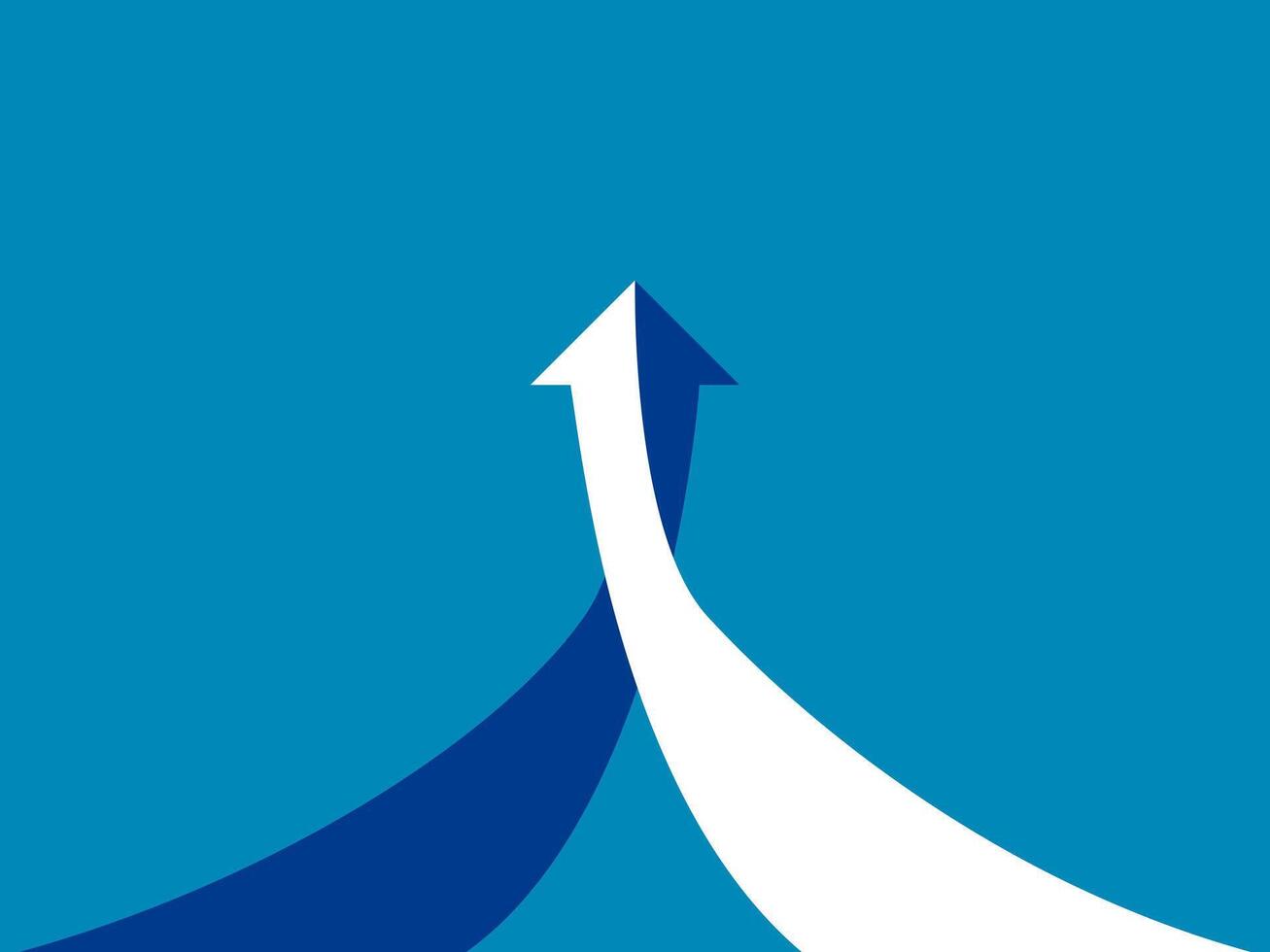 Two arrows of merger. Business with the same goal vector