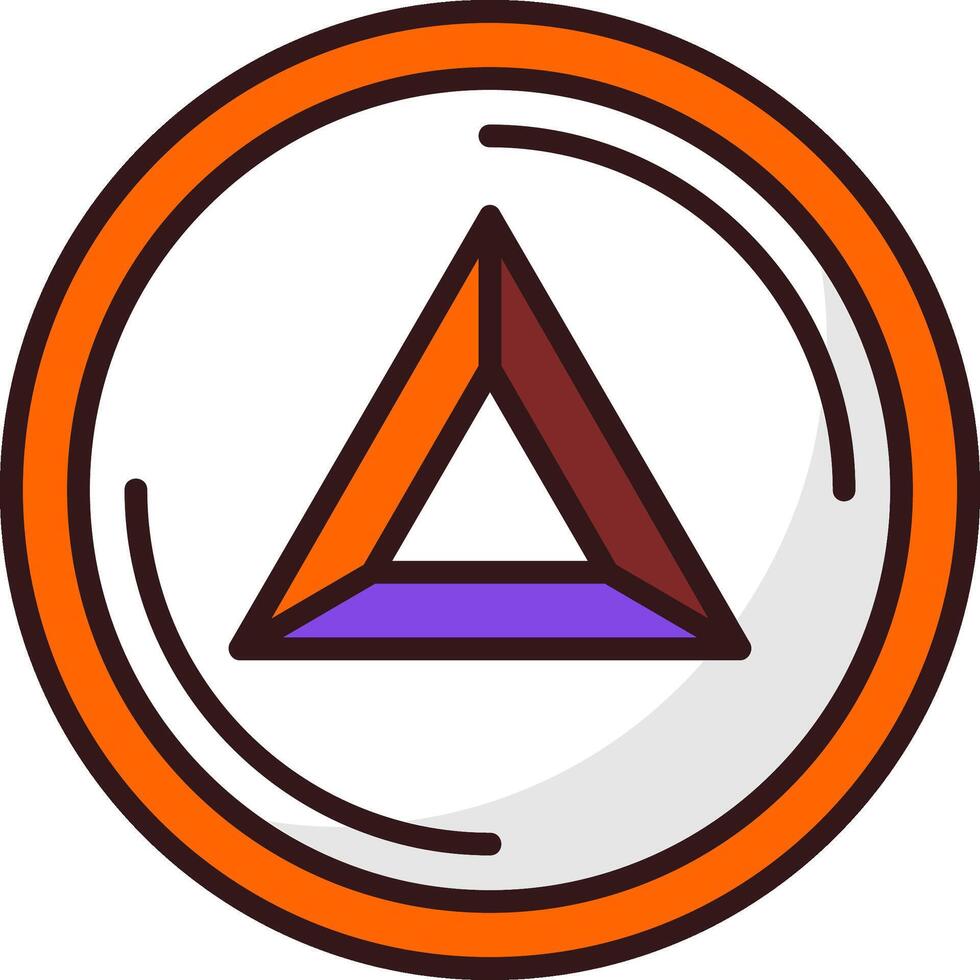 Basic Attention Token Icon Design vector