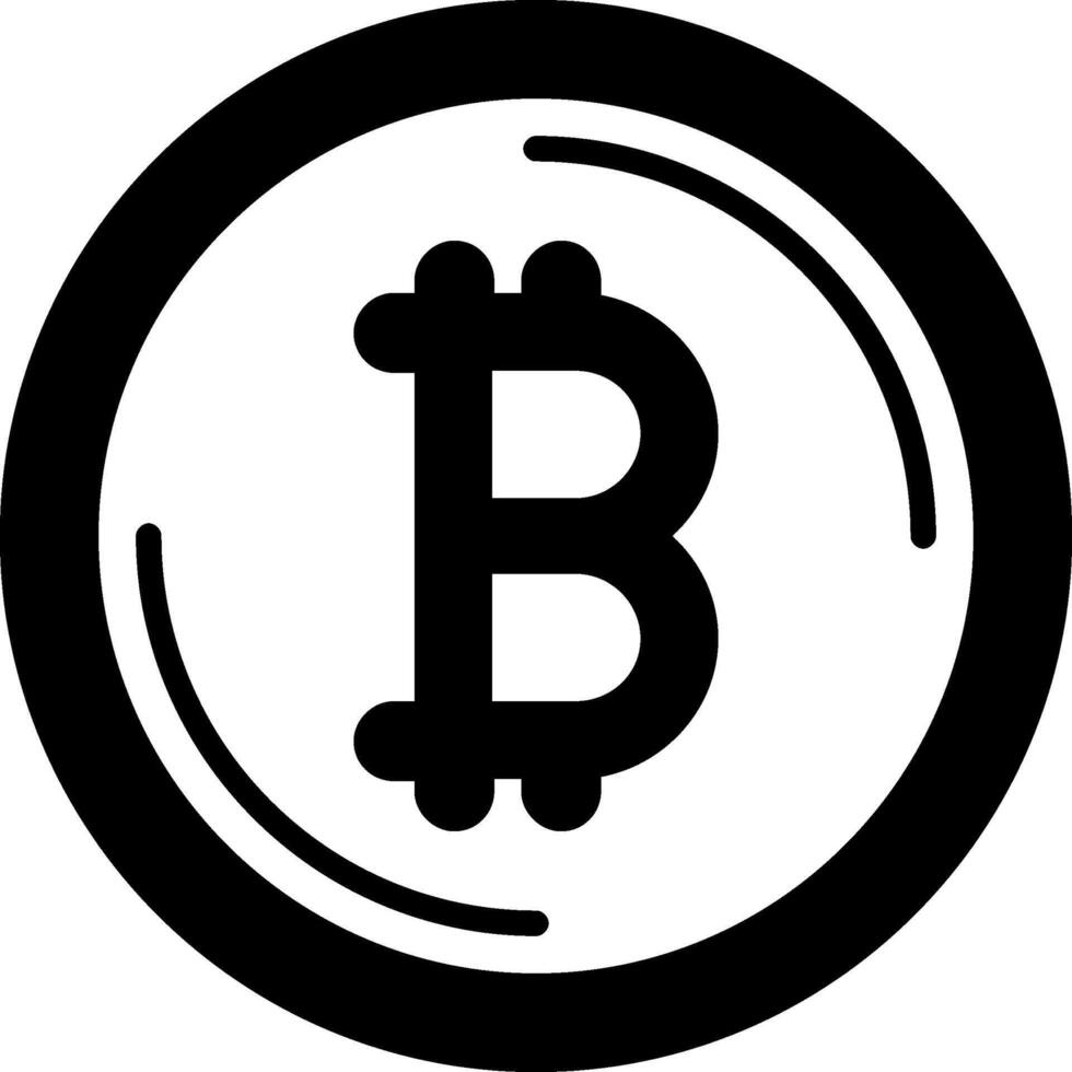 Bitcoin Icon Design vector