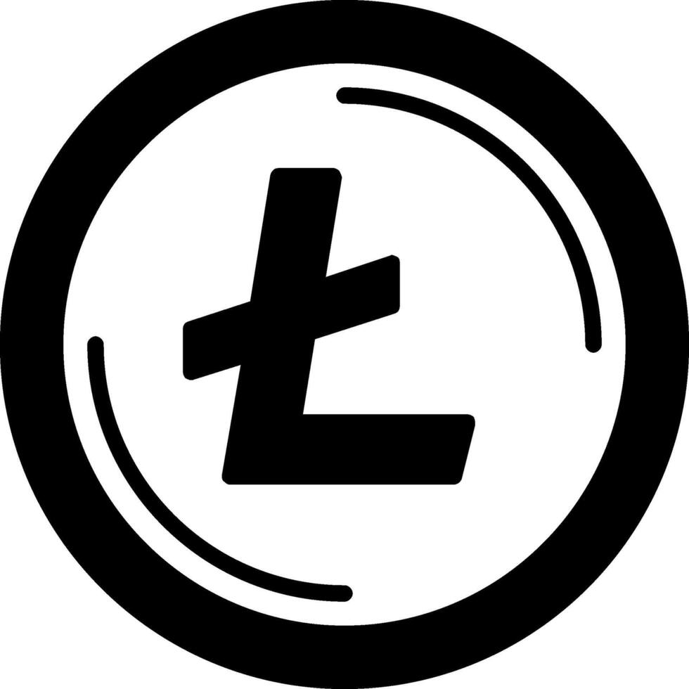 Litecoin Icon Design vector
