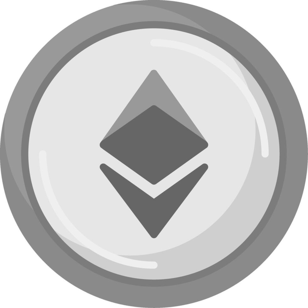 Ethereum Icon Design vector
