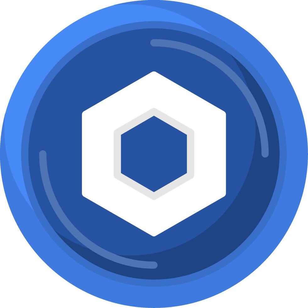 Chainlink Icon Design vector