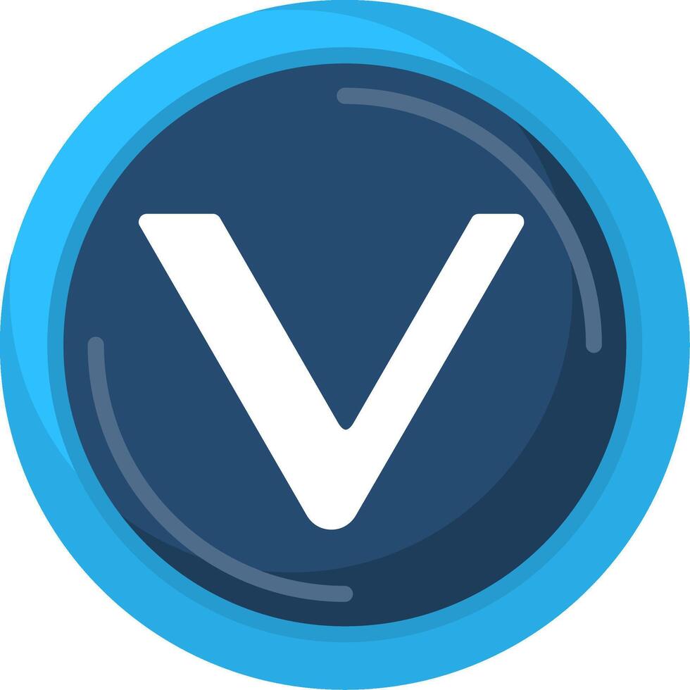 VeChain Icon Design vector