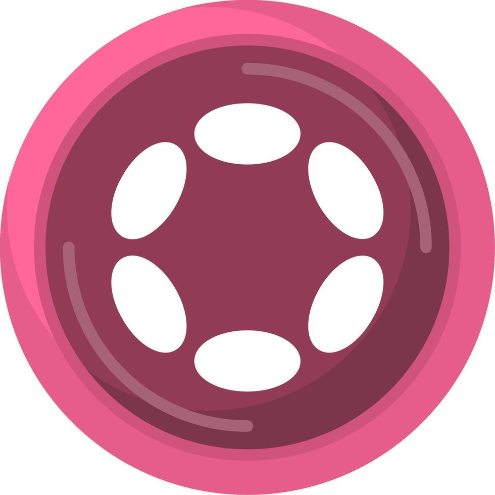 Polkadot Icon Design vector