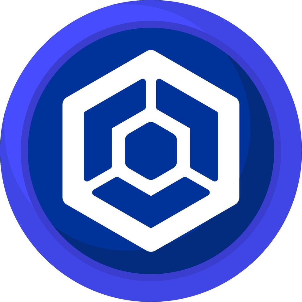 Thetan Arena Coin Icon Design vector