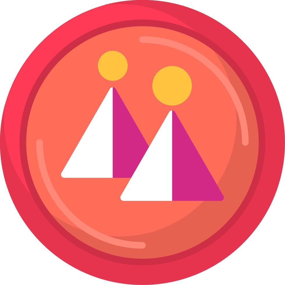 Decentraland Icon Design vector
