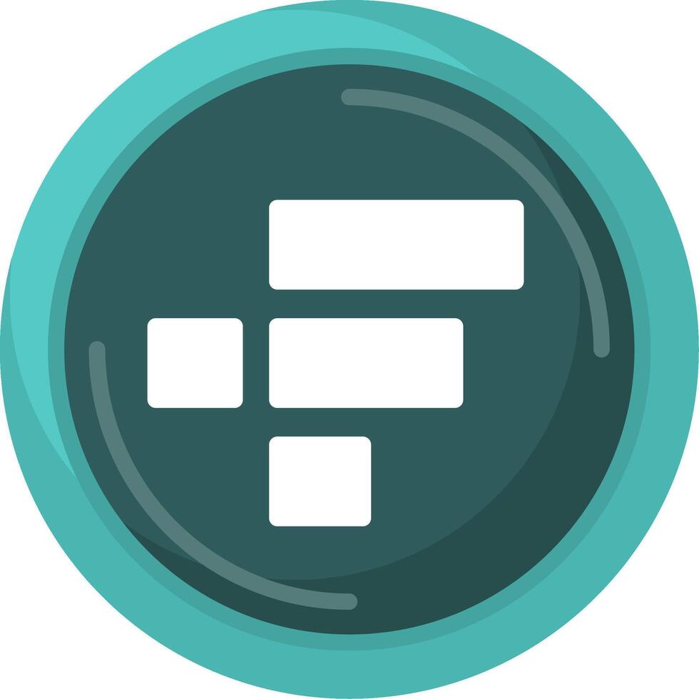 FTX Token Icon Design vector
