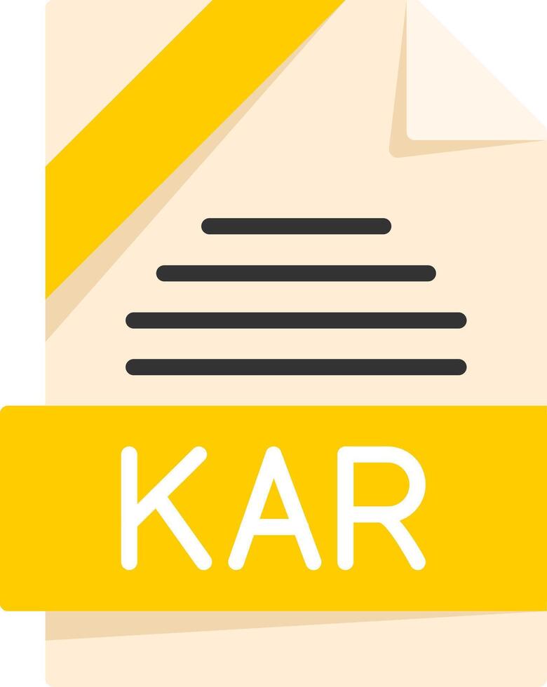 KAR Icon Design vector
