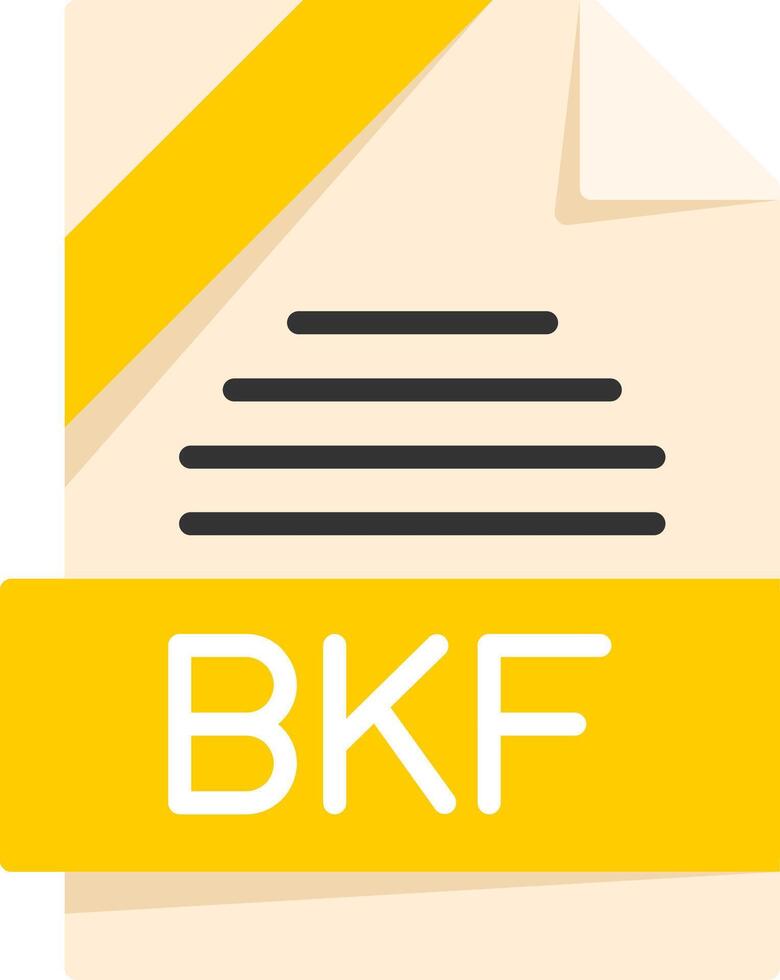 BKF Icon Design vector