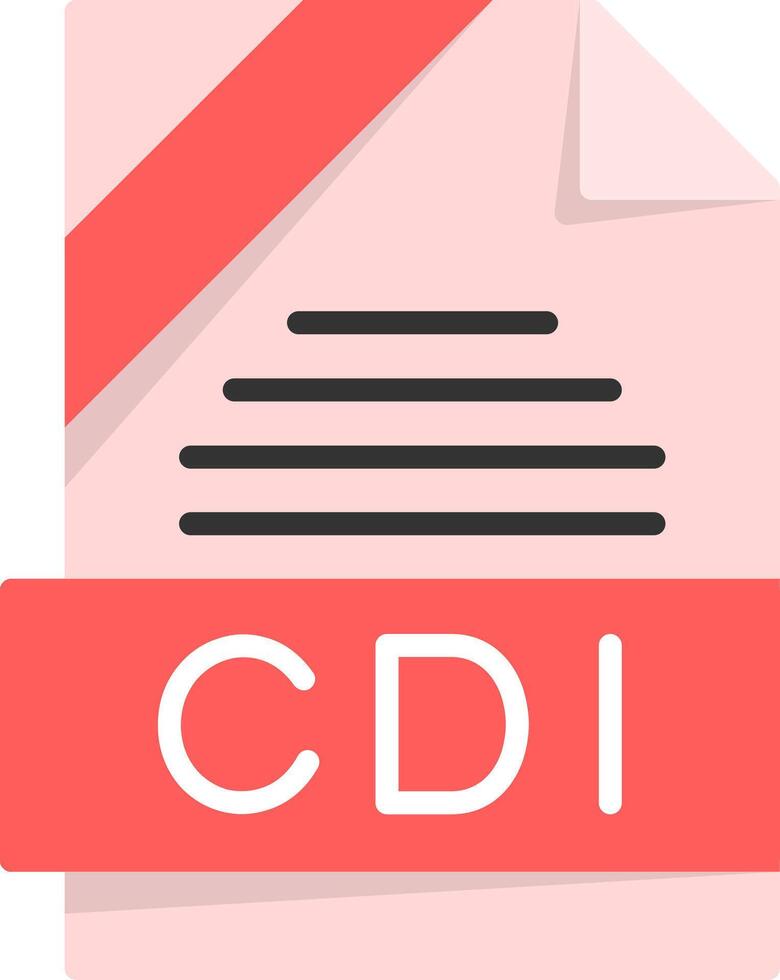 CDI Icon Design vector