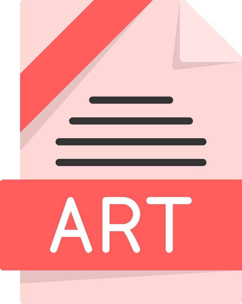 ART Icon Design vector