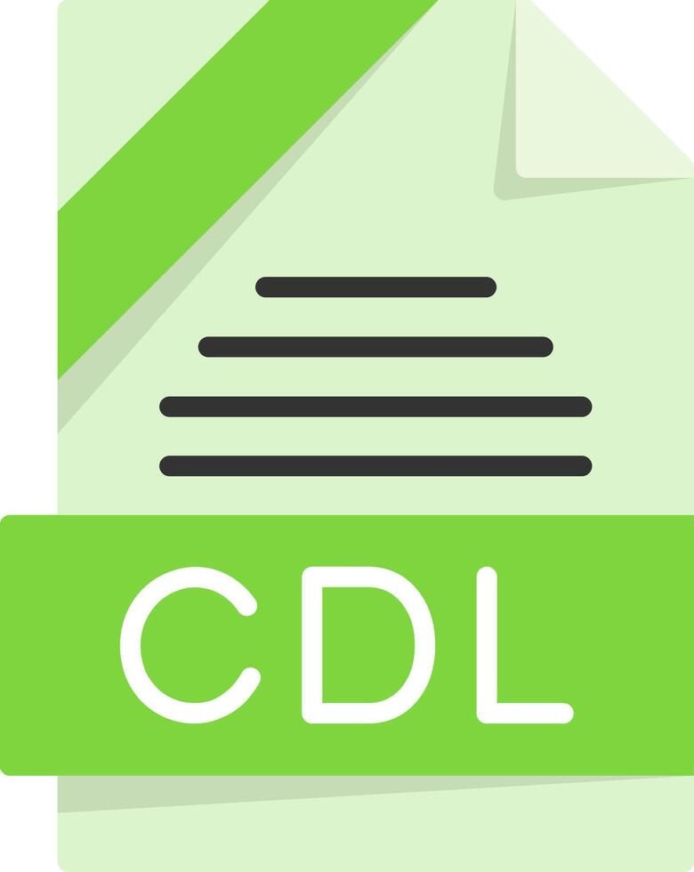 CDL Icon Design vector