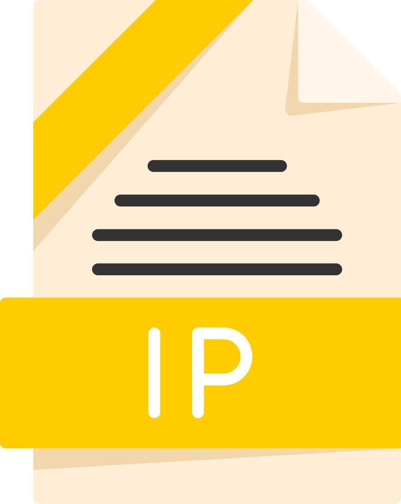 IP Icon Design vector