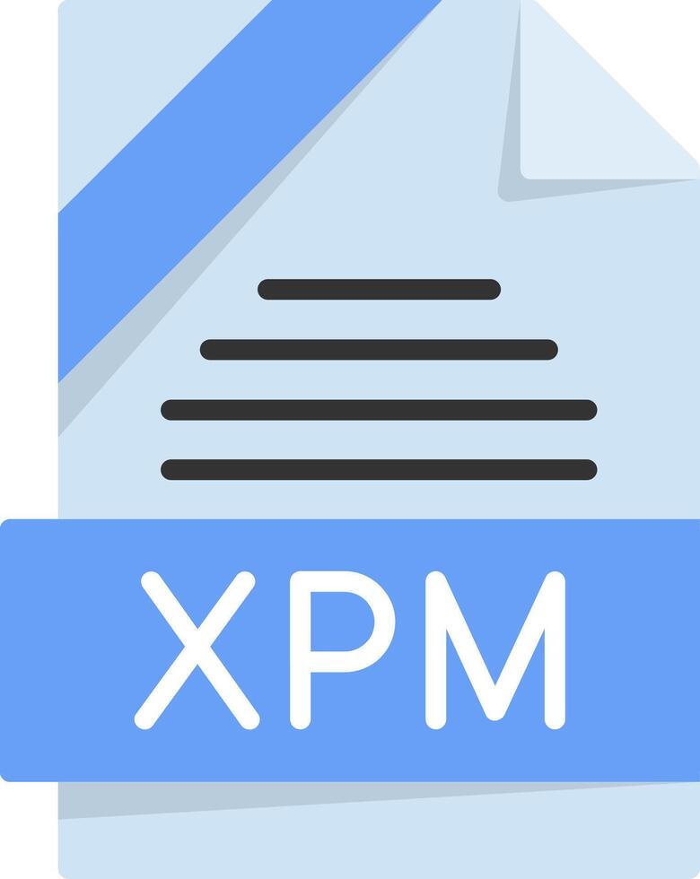 XPM Icon Design vector