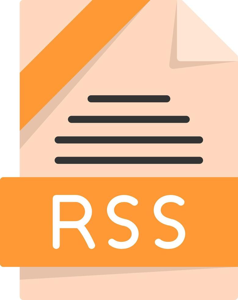 RSS Icon Design vector