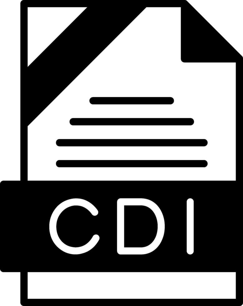 CDI Icon Design vector