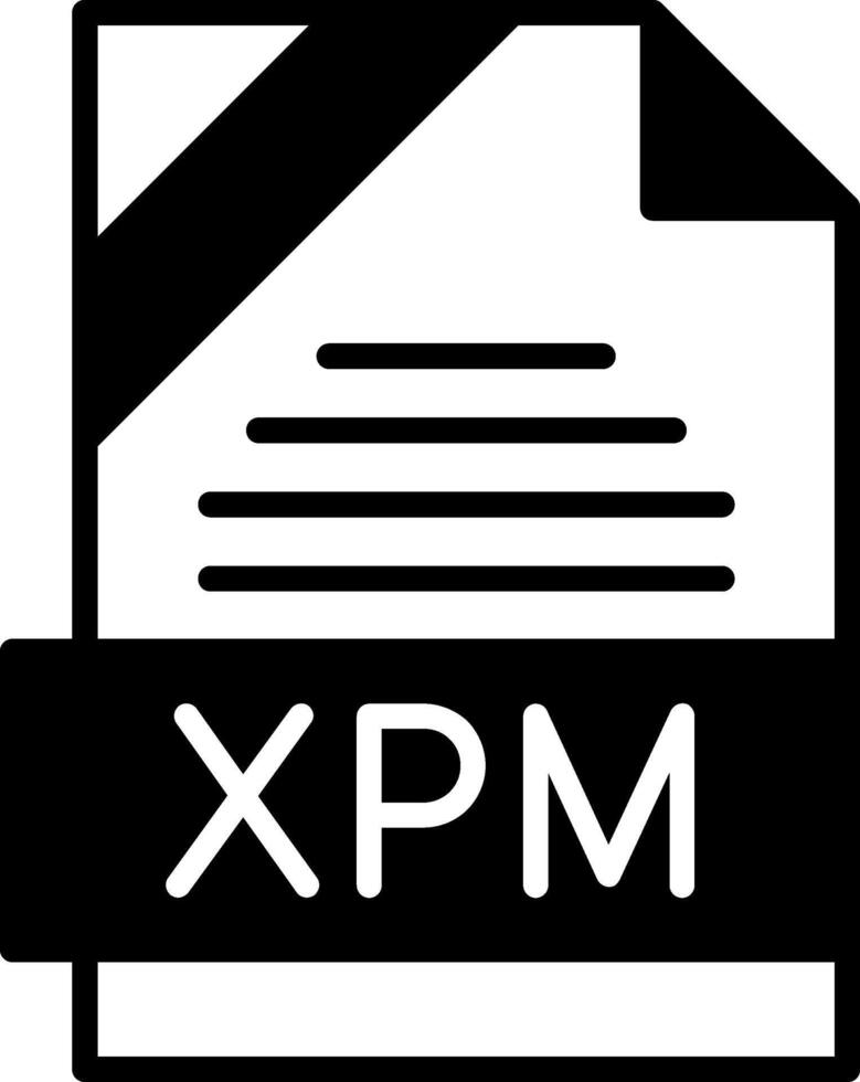 XPM Icon Design vector