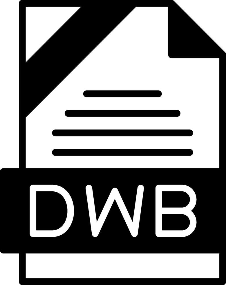 DWB Icon Design vector