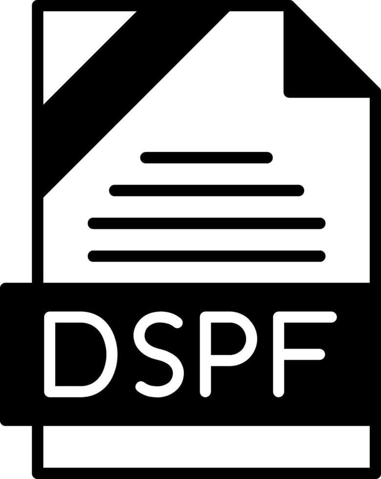 DSPF Icon Design vector