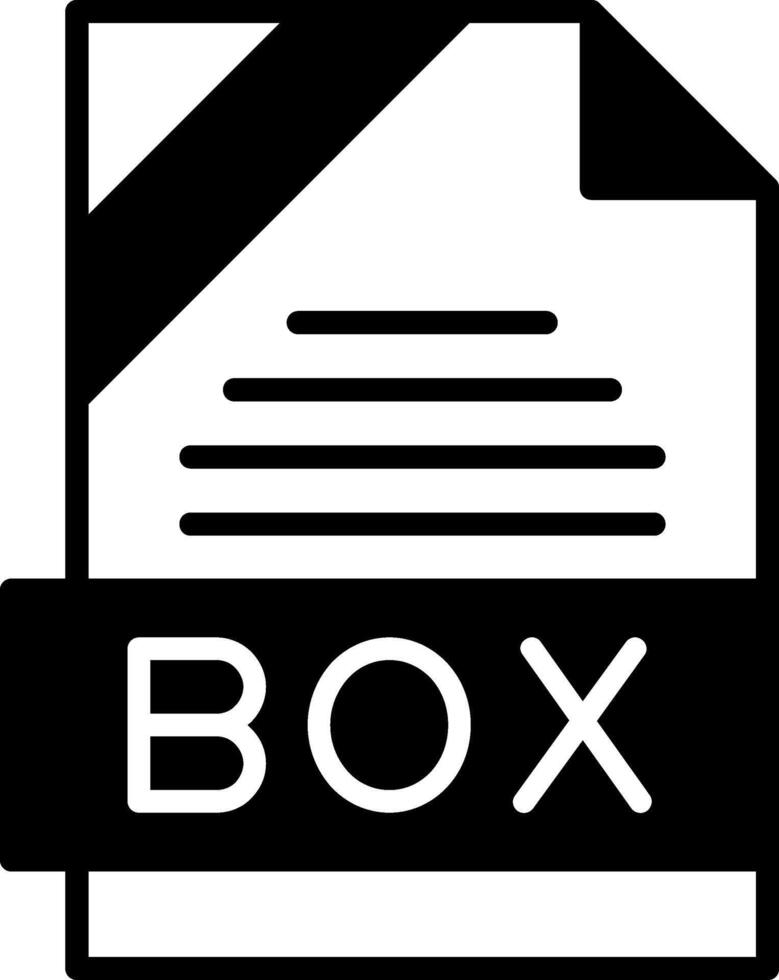 BOX Icon Design vector