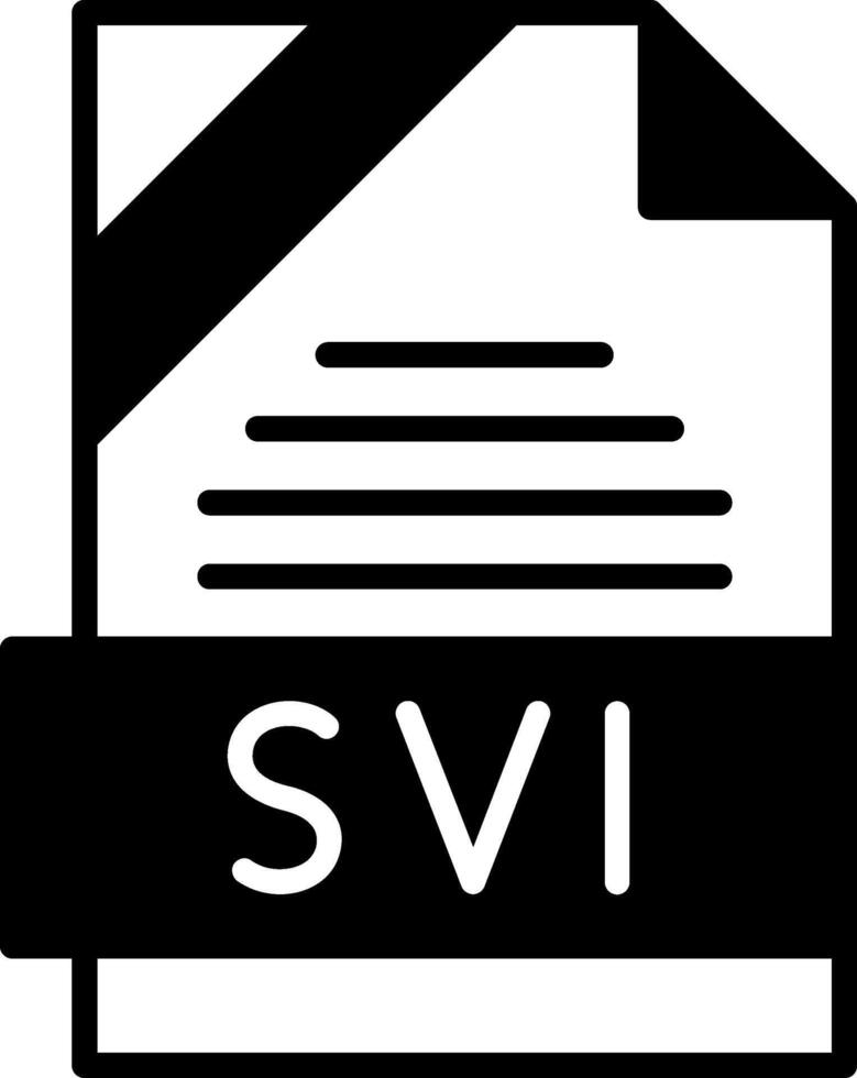 SVI Icon Design vector
