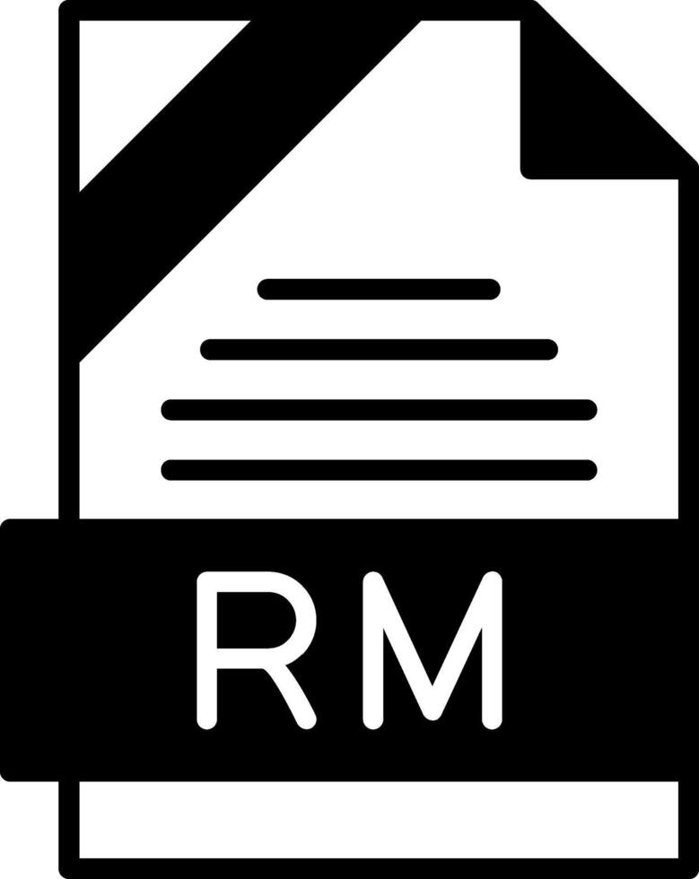 RM Icon Design vector