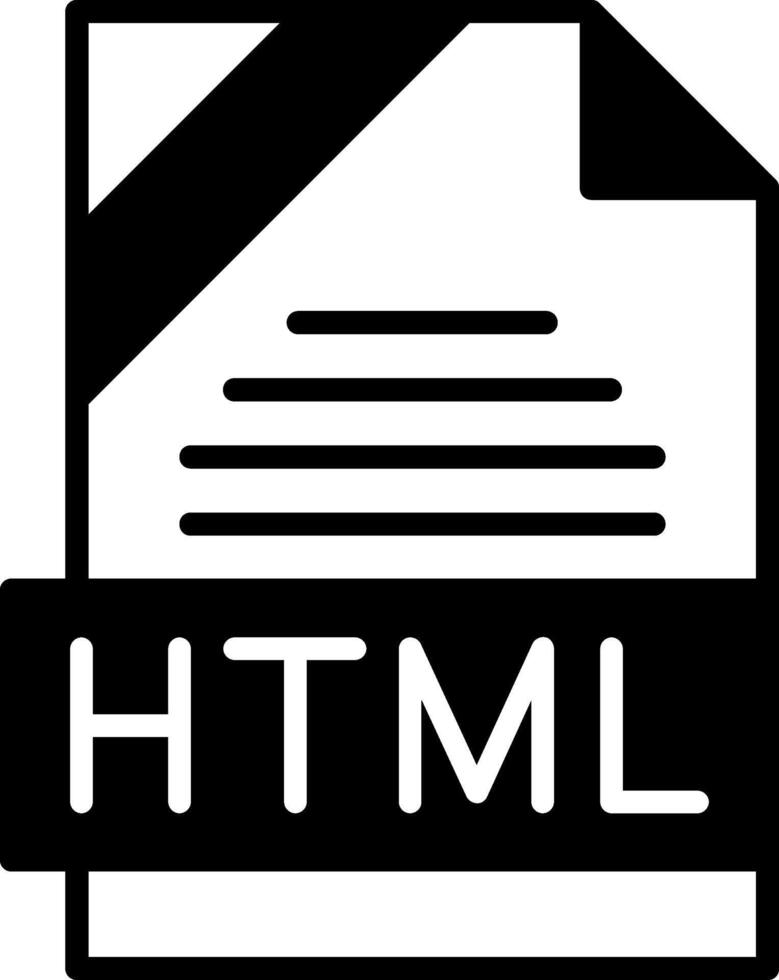 HTML Icon Design vector