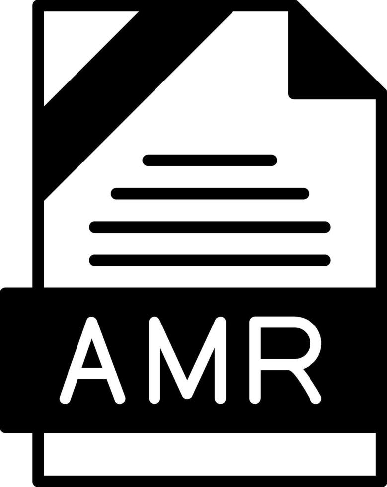 AMR Icon Design vector