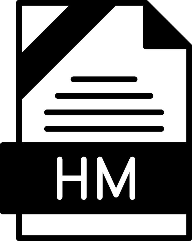 HM Icon Design vector