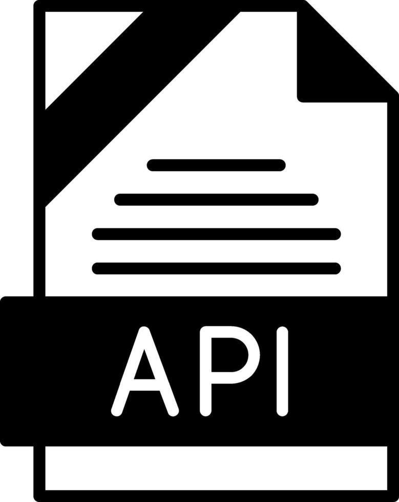 API Icon Design vector